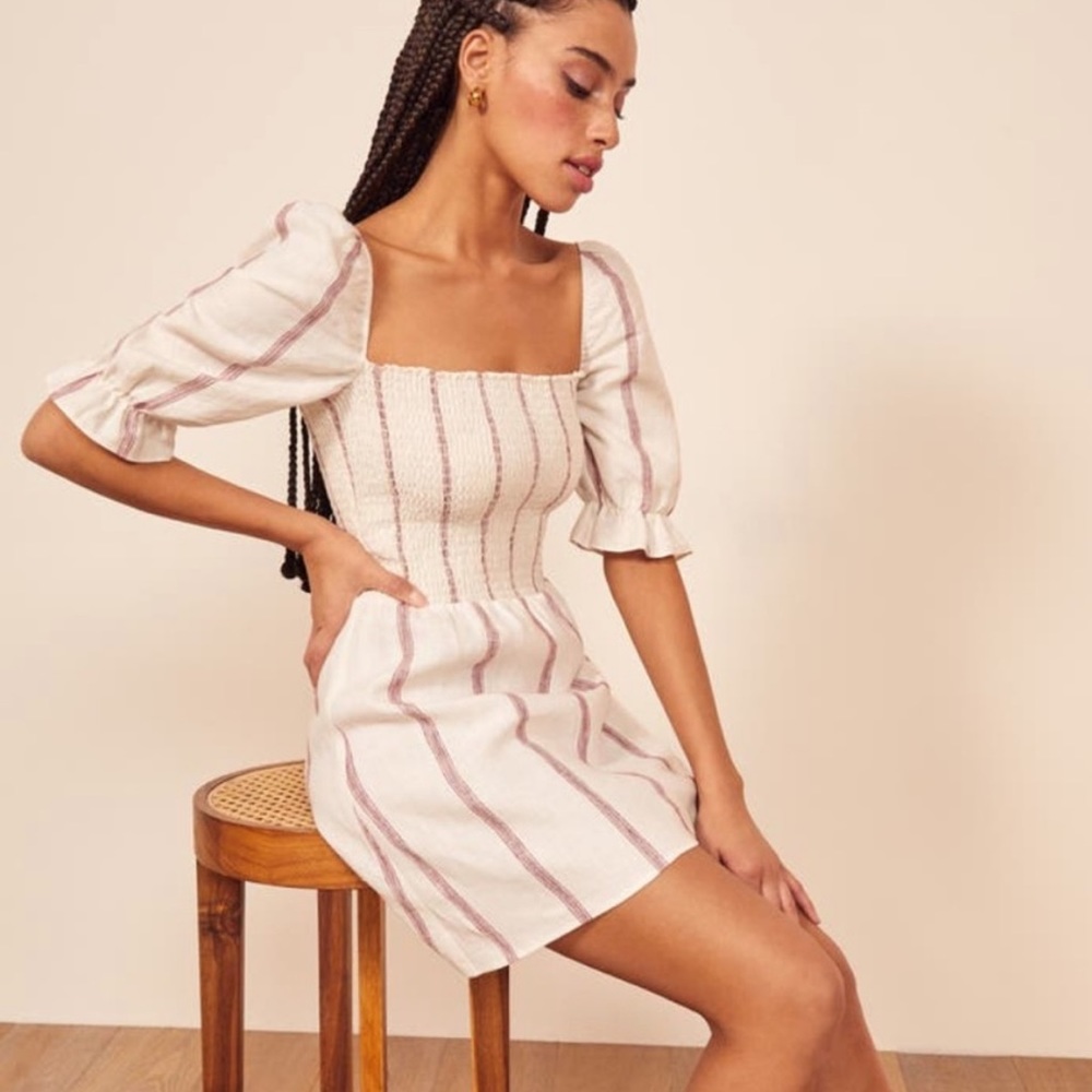 Reformation Cerise Dress